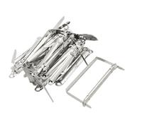 sourcingmap Plante décorative en métal Organiseur Classeur Documents dossiers papier Clips Attaches (Lot de 50)