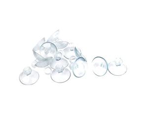 sourcingmap Plastique Aquarium 8mm Air Ligne Tuyau Coupe Ventouse Clip Support 13cs Transparent