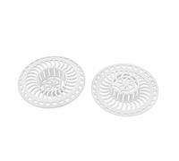 sourcingmap Plastique Bain Filtre Pour Évier Stoppeur Panier Vidange Net Prévenir Sabots 2p.