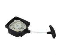 Sourcingmap Poignée de rechange en plastique pour débroussailleuse et tondeuse à gazon Noir Largeur 80 mm