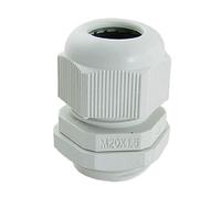 sourcingmap Presse-étoupes étanches M20 x 1,5 Plastique Blanc 10 Pcs