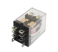 sourcingmap Relais électromagnétique AC220V 7.5A DC28V 10A de Puissance de Goupille DPDT AC220V/240V