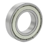 sourcingmap Roulement 6006Z 30 x 55 x 13 mm à billes métrique à double blindage à gorge profonde