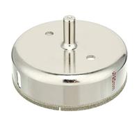 Sourcingmap Scie-cloche en verre avec revêtement diamant 95 mm pour céramique, carrelage, marbre, roche, porcelaine, bouteilles, pots, brique