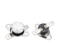 sourcingmap Série KSD Contrôle de la température Interrupteur Thermostat 100°C N.C 2pcs