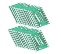 Sourcingmap Ssop 16pin 0,65/SOP 16pin 1,27 to Dip Adapter PCB Board SMD Converter 20 pcs