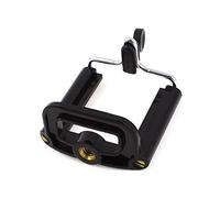 Sourcingmap Support Noir rétractable Support Universel Adaptateur trépied de téléphone