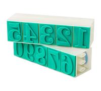 sourcingmap Tête amovible en caoutchouc chiffres 0-9 Chiffres Tampon chiffres arabes