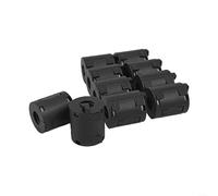 Sourcingmap Ui650 Lot de 10 clips en ferrite pour câbles d'ordinateur avec souris USB et clavier avec ouverture de 13 mm Noir
