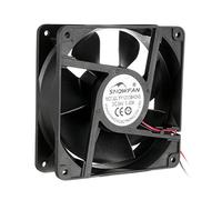 Sourcingmap Ventilateur de refroidissement industriel 120 mm x 38 mm 24 V DC 12 cm 115 CFM, haut débit d'air, longue durée de vie.