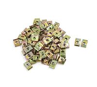 sourcingmap vis de panneau de porte de voiture clip de fixation en U de 6 mm de diamètre de trou en métal 100pcs