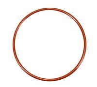 sourcingmap VMQ Joint torique en silicone Rouge Diamètre extérieur 80 mm Diamètre intérieur 73,8 mm Largeur 3,1 mm