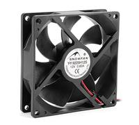 Sourcingmap - YY8025H24B - Ventilateur de refroidissement pour boîtiers d'ordinateur - Silencieux - DC 24 V - 0,14 A - 80 x 80 x 25 mm