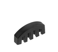 Sourdine acoustique en caoutchouc pour violon, Sourdine for violon en caoutchouc noir 5,6 x 2,6 x 1,3 cm