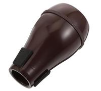 Sourdine de Trombone ABS Légère et Portable, Rouge | Accessoire Facile à Installer, pour Trombone, Format Compact, à Emporter au Quotidien