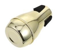 Sourdine de Trombone en ABS Or, Légère, pour Pratique Silencieuse | Installation Facile, Atténuation Sonore, Accessoire D’instrument, pour Trombone, Usage D’entraînement, Finition Or