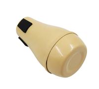 Sourdine de Trombone en Abs, Silencieuse et Portable pour Pratique | Accessoire Facile à Installer, Atténuation Sonore, pour Trombone Jazz, Musicien Débutant, Couleur Bois