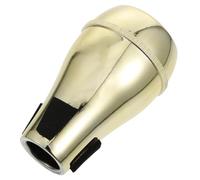 Sourdine de Trombone Professionnelle Abs, Sonore, Pratique Silencieuse | Installation Facile, Transport Simple, Accessoire pour Trombone Musique, Finition Or, Usage Quotidien