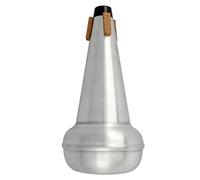 Sourdine de trombone ténor en alliage d'aluminium pour pratique musicale Argenté