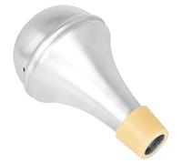 Sourdine de trompette portable pour une pratique silencieuse en alliage d'aluminium, poids léger, facile à transporter, durable, réducteur de son compact en laiton