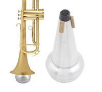 Sourdine droite pour trombone | En d'aluminium léger et portable - Accessoires d'instruments de musique, silencieux d'entraînement pour l'apprentissage à la maison, l'enseignement