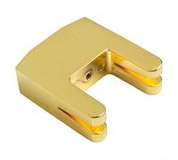 Sourdine en alliage de zinc à 2 broches pour violoncelle 3/4 4/4 de taille complète, silencieux en métal doré pour une pratique silencieuse, réducteur de volume facile à installer pour violoncelle