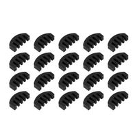 Sourdine en caoutchouc pour l'étude 5-20 pièces de violon en caoutchouc muet for 4/4 à 3/4, accessoires pratique for, cordes Pour s'entraîner(20PCS)