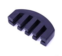 Sourdine en caoutchouc pour violon 4/4 3/4 1/2 pleine demi-taille, réducteur de bruit violet doux pour étudiant et professionnel