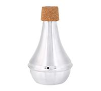 Sourdine pour Trompette en Alliage d'Aluminium et Liège, Son Atténué Clair, Adaptée à la Pratique et l'Échauffement Intérieur - Réduction du Bruit, Sonorité Authentique, Pour