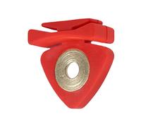 Sourdine pour violon - Accessoires durables - Installation simple pour instrument de musique - Rouge - 2,6 x 2,4 x 1,1 cm
