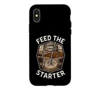 Sourdough Baker Bread Making Feed The Starter Coque pour iPhone X/XS