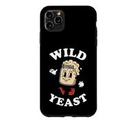 Sourdough Baker Wild Yeast Retro Cartoon Bread Making Coque pour iPhone 11 Pro Max