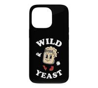 Sourdough Baker Wild Yeast Retro Cartoon Bread Making Coque pour iPhone 13 Pro