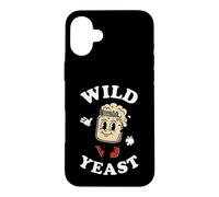 Sourdough Baker Wild Yeast Retro Cartoon Bread Making Coque pour iPhone 16 Plus