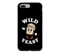 Sourdough Baker Wild Yeast Retro Cartoon Bread Making Coque pour iPhone 7 Plus/8 Plus
