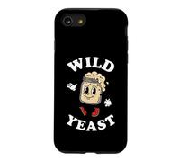 Sourdough Baker Wild Yeast Retro Cartoon Bread Making Coque pour iPhone SE (2020) / 7/8