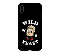 Sourdough Baker Wild Yeast Retro Cartoon Bread Making Coque pour iPhone XS Max