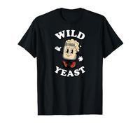 Sourdough Baker Wild Yeast Retro Cartoon Bread Making T-Shirt Graphique avec Valeur