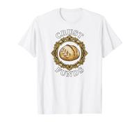 Sourdough Bread Baker Crust Funds Funny Baking Design T-Shirt Graphique avec Valeur, Homme, Blanc, M