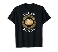 Sourdough Bread Baker Crust Funds Funny Baking Design T-Shirt Graphique avec Valeur, Homme, Noir, M