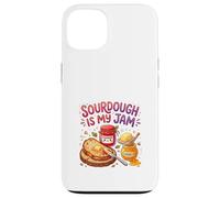 Sourdough is My Jam Funny Baking for Women Bakers Moms Coque pour iPhone 13