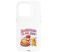 Sourdough is My Jam Funny Baking for Women Bakers Moms Coque pour iPhone 15 Pro