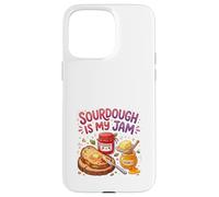 Sourdough is My Jam Funny Baking for Women Bakers Moms Coque pour iPhone 15 Pro Max
