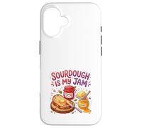 Sourdough is My Jam Funny Baking for Women Bakers Moms Coque pour iPhone 16
