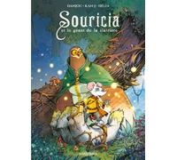 Souricia et le géant de la clairière - Ludovic Danjou - Albin Michel - cartonné - Bande dessinée jeunesse
