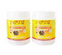 SOURICIDE, Anti Souris - Sachets pâte rouge puissante - 2 Pots x150G