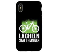 Souriez au Lieu de Pantalon Vélo électrique et VTT Coque pour iPhone X/XS
