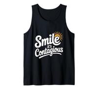 Souriez, C'est Une Ambiance Amusante et Positive contagieuse Débardeur