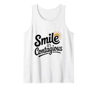 Souriez, C'est Une Ambiance Amusante et Positive contagieuse Débardeur