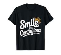 Souriez, C'est Une Ambiance Amusante et Positive contagieuse T-Shirt
